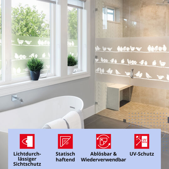 Fensterfolie static PREMIUM Filippa image number null